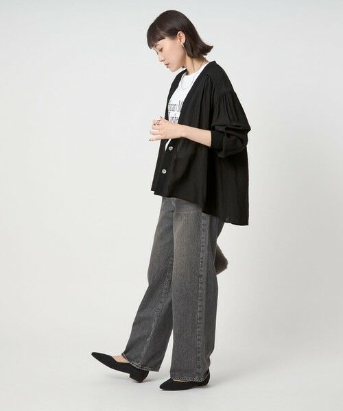 green label relaxing / グリーンレーベル リラクシング シャツ・ブラウス | R/NY カーディガン ブラウス | 詳細4