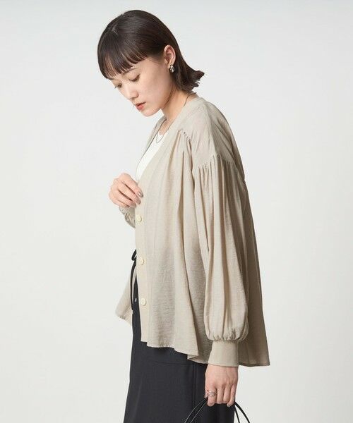 green label relaxing / グリーンレーベル リラクシング シャツ・ブラウス | R/NY カーディガン ブラウス | 詳細11