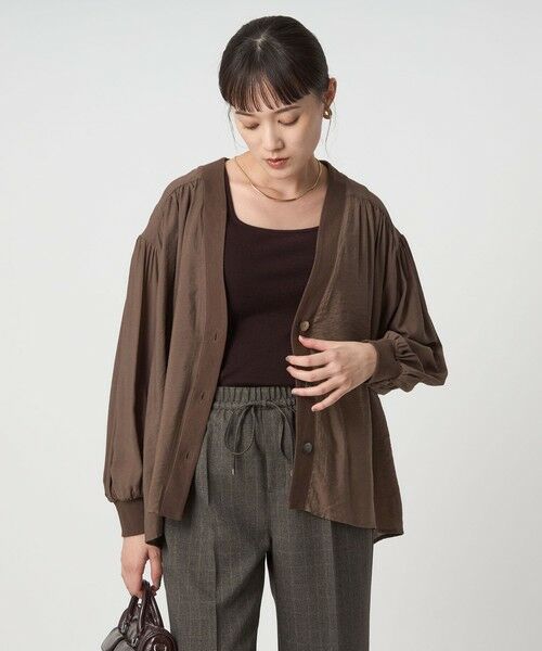 green label relaxing / グリーンレーベル リラクシング シャツ・ブラウス | R/NY カーディガン ブラウス | 詳細21