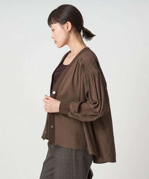 green label relaxing / グリーンレーベル リラクシング シャツ・ブラウス | R/NY カーディガン ブラウス | 詳細23