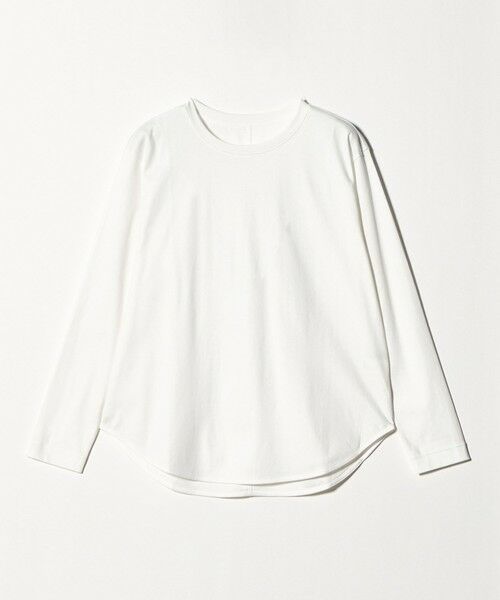 green label relaxing / グリーンレーベル リラクシング カットソー | ラウンドヘム スムース ロングスリーブ プルオーバー | 詳細5