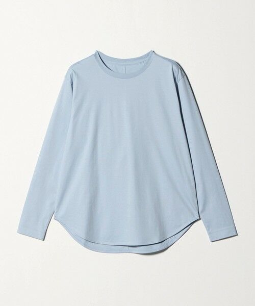 green label relaxing / グリーンレーベル リラクシング カットソー | ラウンドヘム スムース ロングスリーブ プルオーバー | 詳細17