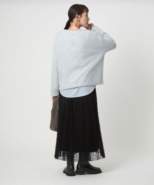 green label relaxing / グリーンレーベル リラクシング カットソー | ラウンドヘム スムース ロングスリーブ プルオーバー | 詳細13