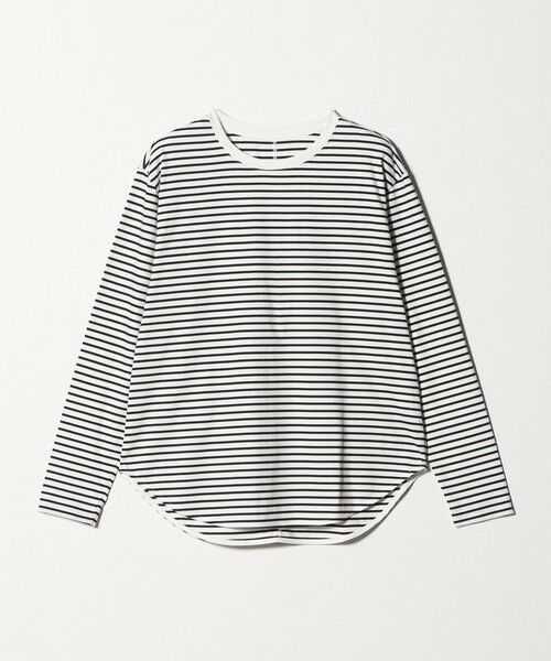 green label relaxing / グリーンレーベル リラクシング カットソー | ラウンドヘム スムース ロングスリーブ プルオーバー | 詳細27