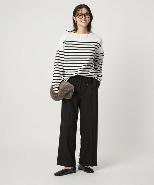 green label relaxing / グリーンレーベル リラクシング カットソー | バスク ロングスリーブ Tシャツ | 詳細9