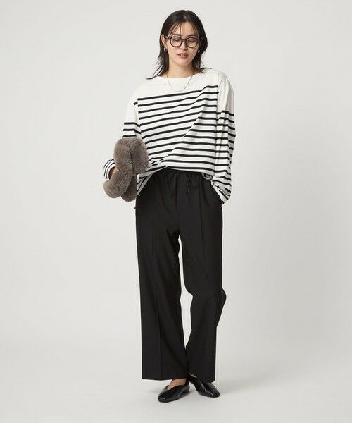 green label relaxing / グリーンレーベル リラクシング カットソー | バスク ロングスリーブ Tシャツ | 詳細10