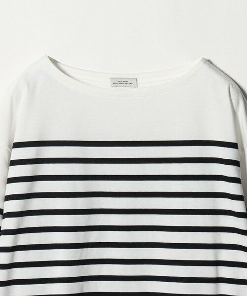 green label relaxing / グリーンレーベル リラクシング カットソー | バスク ロングスリーブ Tシャツ | 詳細13