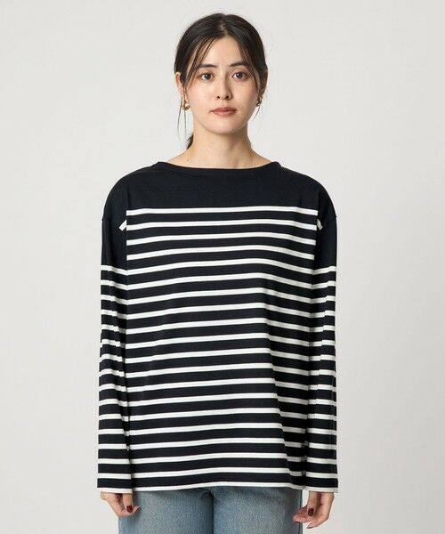 green label relaxing / グリーンレーベル リラクシング カットソー | バスク ロングスリーブ Tシャツ | 詳細19