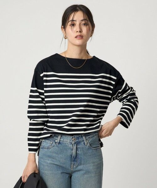 green label relaxing / グリーンレーベル リラクシング カットソー | バスク ロングスリーブ Tシャツ | 詳細18