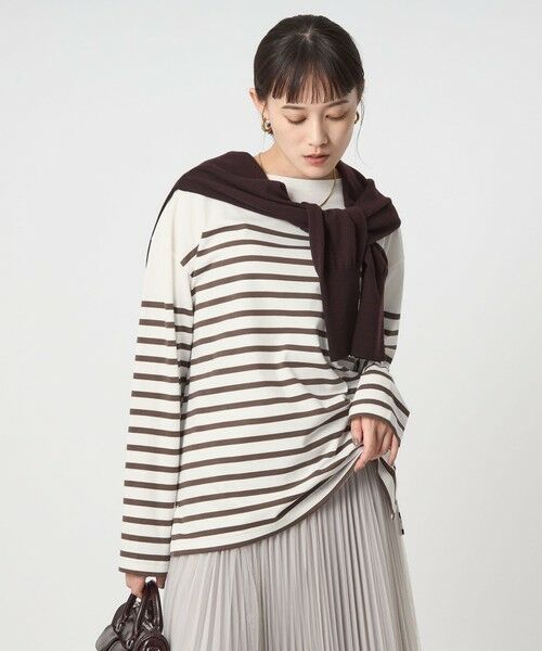 green label relaxing / グリーンレーベル リラクシング カットソー | バスク ロングスリーブ Tシャツ | 詳細28