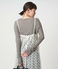 green label relaxing / グリーンレーベル リラクシング カットソー | テレコ クルーネック プルオーバー