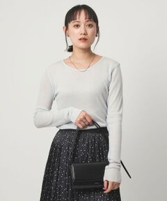 green label relaxing / グリーンレーベル リラクシング カットソー | テレコ クルーネック プルオーバー