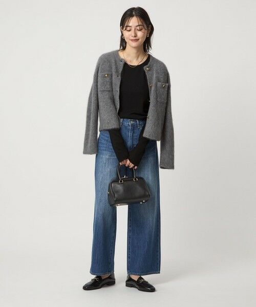 green label relaxing / グリーンレーベル リラクシング カットソー | テレコ クルーネック プルオーバー | 詳細6