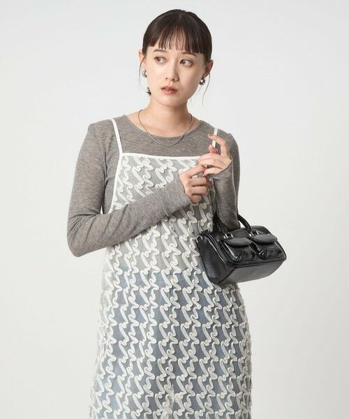 green label relaxing / グリーンレーベル リラクシング カットソー | テレコ クルーネック プルオーバー | 詳細8