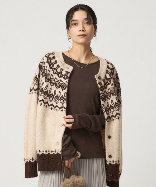 green label relaxing / グリーンレーベル リラクシング カットソー | テレコ クルーネック プルオーバー | 詳細12