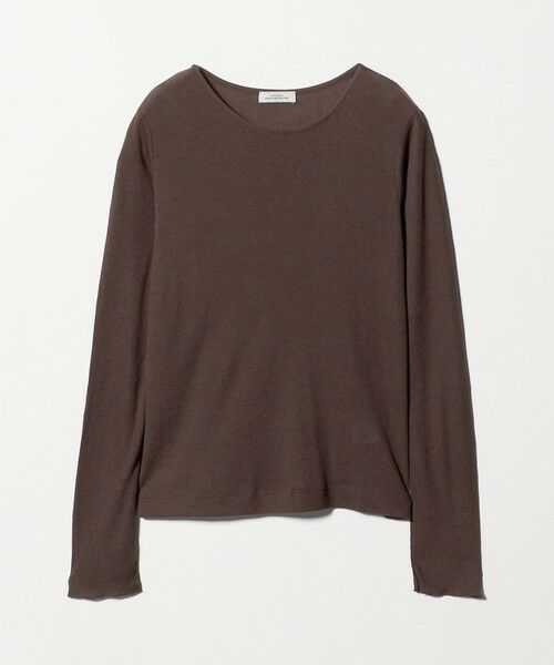 green label relaxing / グリーンレーベル リラクシング カットソー | テレコ クルーネック プルオーバー | 詳細18