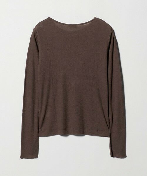 green label relaxing / グリーンレーベル リラクシング カットソー | テレコ クルーネック プルオーバー | 詳細19