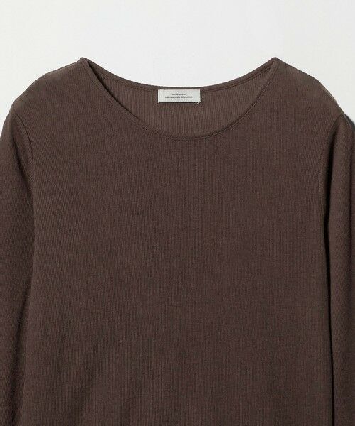 green label relaxing / グリーンレーベル リラクシング カットソー | テレコ クルーネック プルオーバー | 詳細20