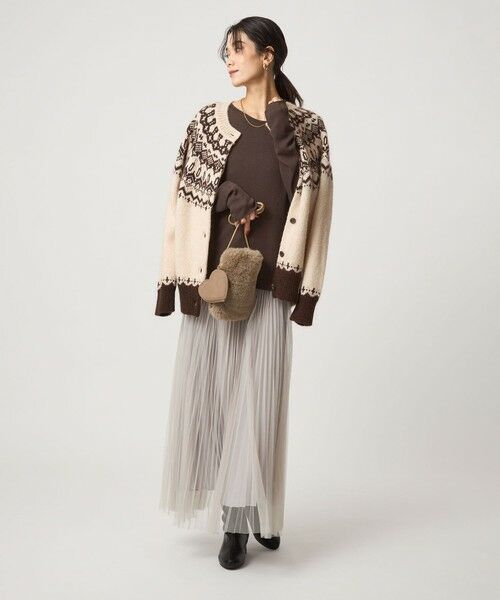 green label relaxing / グリーンレーベル リラクシング カットソー | テレコ クルーネック プルオーバー | 詳細14