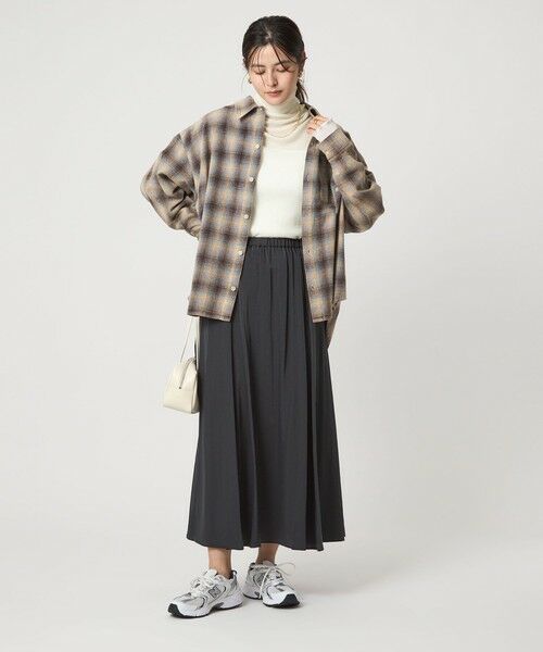 green label relaxing / グリーンレーベル リラクシング カットソー | テレコ タートルネック プルオーバー | 詳細4