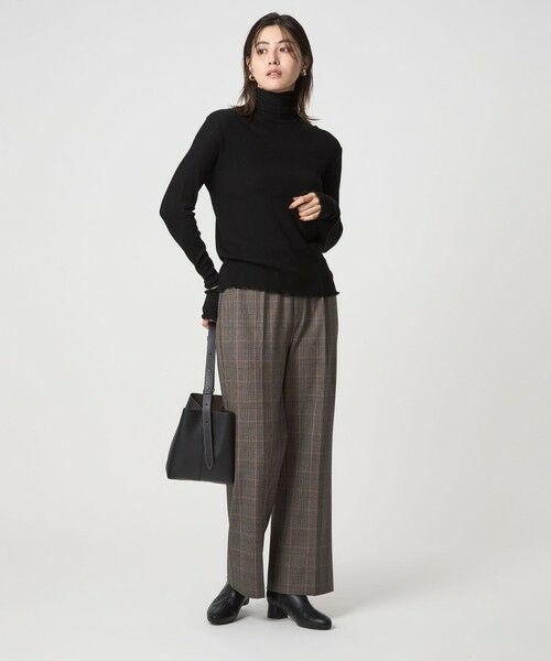 green label relaxing / グリーンレーベル リラクシング カットソー | テレコ タートルネック プルオーバー | 詳細8