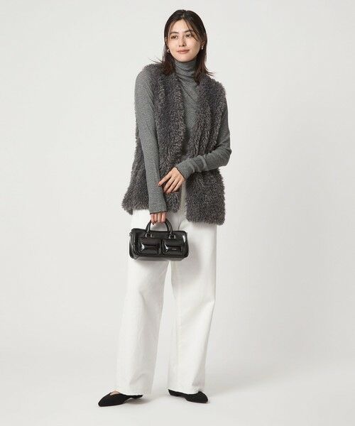 green label relaxing / グリーンレーベル リラクシング カットソー | テレコ タートルネック プルオーバー | 詳細22