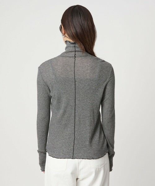 green label relaxing / グリーンレーベル リラクシング カットソー | テレコ タートルネック プルオーバー | 詳細26