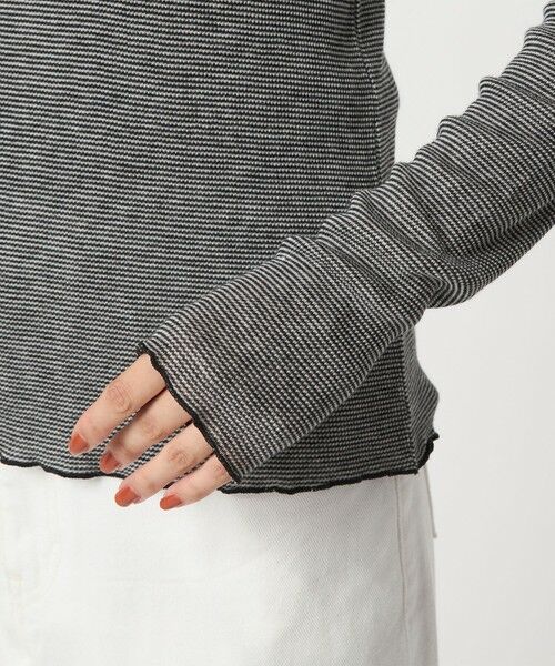 green label relaxing / グリーンレーベル リラクシング カットソー | テレコ タートルネック プルオーバー | 詳細28