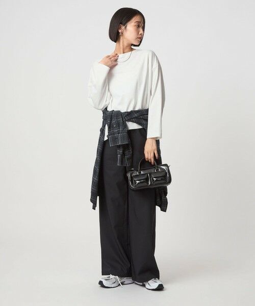 green label relaxing / グリーンレーベル リラクシング カットソー | ポンチ ドルマン プルオーバー | 詳細3