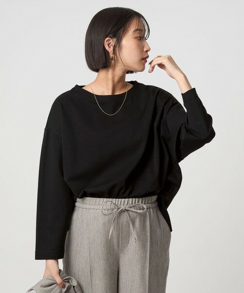 green label relaxing / グリーンレーベル リラクシング カットソー | ポンチ ドルマン プルオーバー | 詳細8