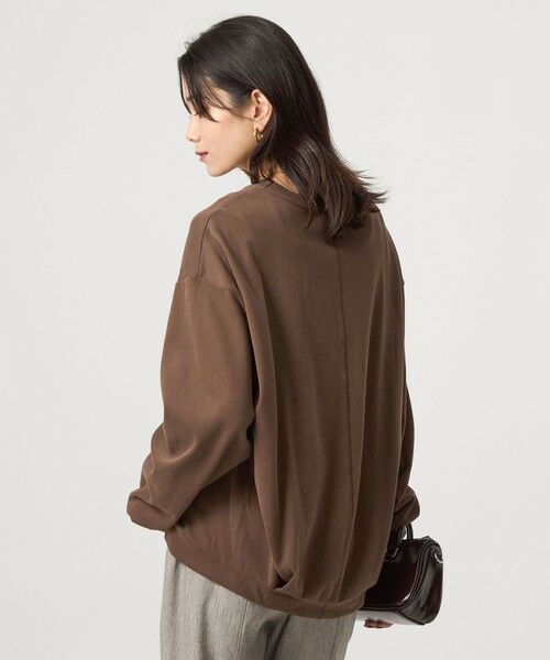 green label relaxing / グリーンレーベル リラクシング カットソー | フィブリル タッチ ロングスリーブ トップス | 詳細11