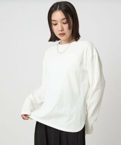 green label relaxing / グリーンレーベル リラクシング カットソー | 【WEB限定】＜at ease＞ロングスリーブ カットソー UVカット