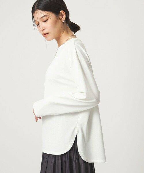 green label relaxing / グリーンレーベル リラクシング カットソー | 【WEB限定】＜at ease＞ロングスリーブ カットソー UVカット | 詳細7