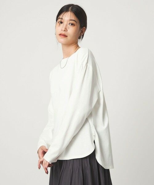 green label relaxing / グリーンレーベル リラクシング カットソー | 【WEB限定】＜at ease＞ロングスリーブ カットソー UVカット | 詳細8