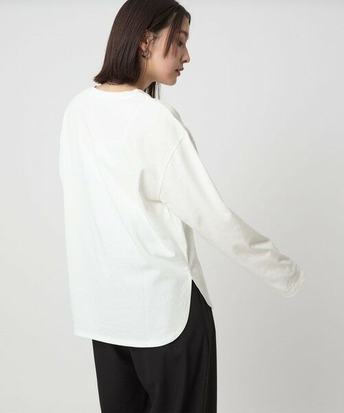 green label relaxing / グリーンレーベル リラクシング カットソー | 【WEB限定】＜at ease＞ロングスリーブ カットソー UVカット | 詳細2