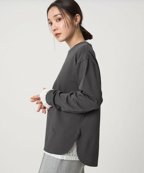 green label relaxing / グリーンレーベル リラクシング カットソー | 【WEB限定】＜at ease＞ロングスリーブ カットソー UVカット | 詳細17