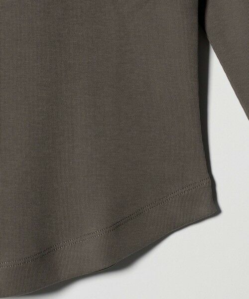 green label relaxing / グリーンレーベル リラクシング カットソー | デコルテ フライス ロングスリーブ プルオーバー | 詳細29