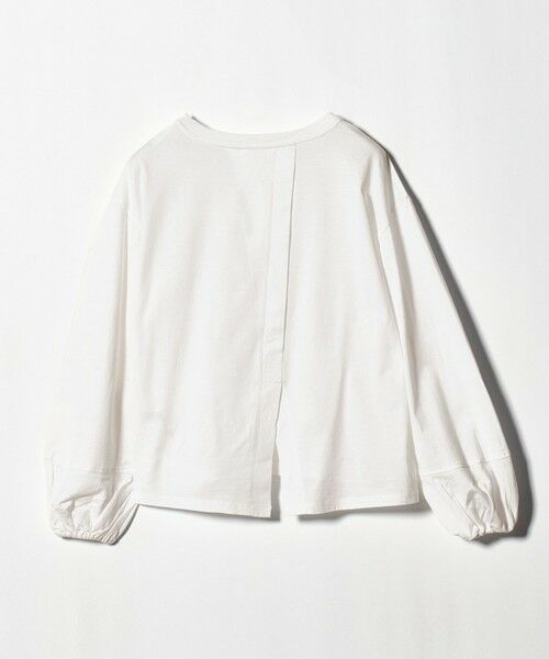 green label relaxing / グリーンレーベル リラクシング カットソー | パフギャザー ロングスリーブ プルオーバー カットソー | 詳細5