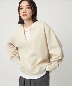 green label relaxing / グリーンレーベル リラクシング カットソー | 【WEB限定】＜at ease＞ダブルフェイス プルオーバー カットソー
