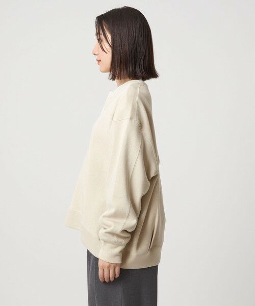 green label relaxing / グリーンレーベル リラクシング カットソー | 【WEB限定】＜at ease＞ダブルフェイス プルオーバー カットソー | 詳細21