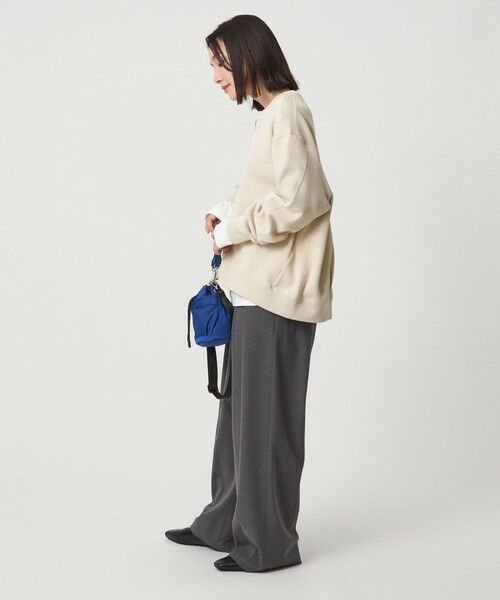 green label relaxing / グリーンレーベル リラクシング カットソー | 【WEB限定】＜at ease＞ダブルフェイス プルオーバー カットソー | 詳細15