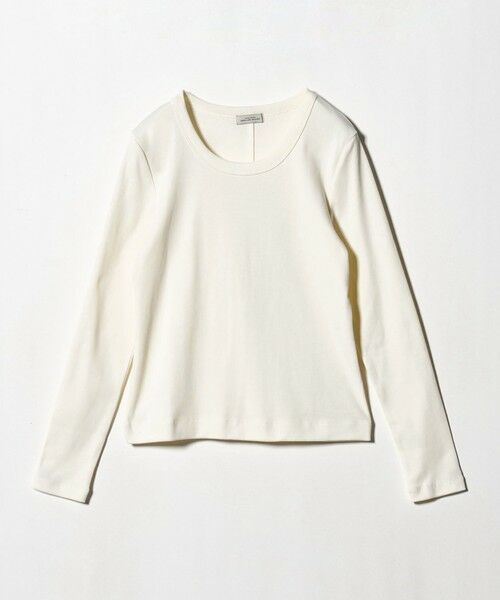 green label relaxing / グリーンレーベル リラクシング カットソー | フライス Uネック Tシャツ | 詳細5