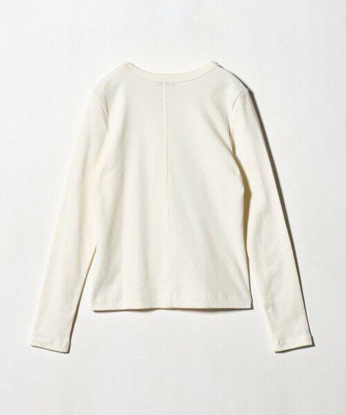 green label relaxing / グリーンレーベル リラクシング カットソー | フライス Uネック Tシャツ | 詳細6