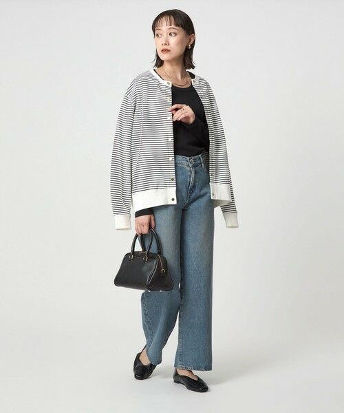 green label relaxing / グリーンレーベル リラクシング カットソー | フライス Uネック Tシャツ | 詳細10