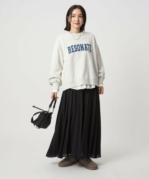 green label relaxing / グリーンレーベル リラクシング カットソー | 【WEB限定】＜at ease＞ワッフル ロングスリーブ カットソー | 詳細5