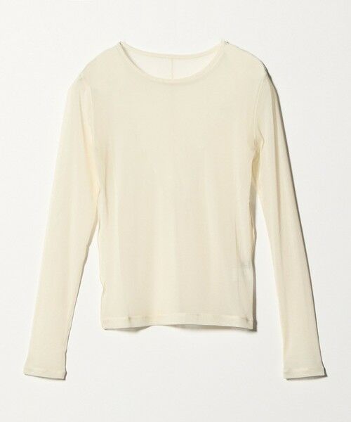 green label relaxing / グリーンレーベル リラクシング カットソー | チュール クルーネック プルオーバー | 詳細5