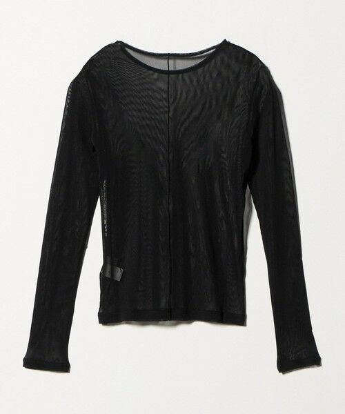 green label relaxing / グリーンレーベル リラクシング カットソー | チュール クルーネック プルオーバー | 詳細15