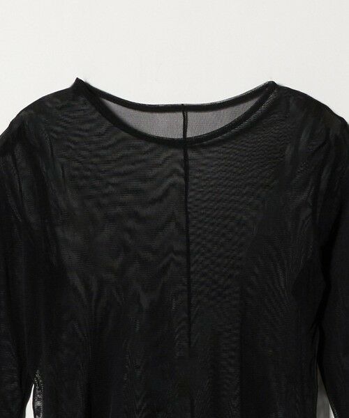 green label relaxing / グリーンレーベル リラクシング カットソー | チュール クルーネック プルオーバー | 詳細16