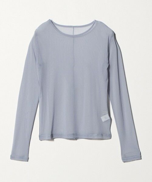 green label relaxing / グリーンレーベル リラクシング カットソー | チュール クルーネック プルオーバー | 詳細26
