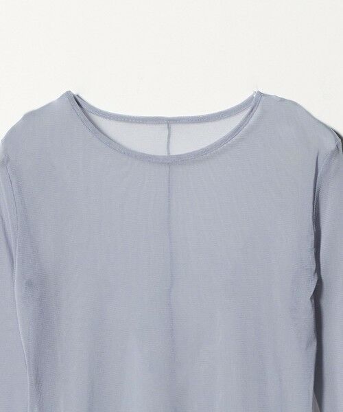 green label relaxing / グリーンレーベル リラクシング カットソー | チュール クルーネック プルオーバー | 詳細28